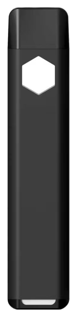 PROXY GLYPH all-in-one device, 1.0 mL, black housing with a hexagonal window